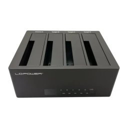 HDD Docking station USB 3.2 4xSSD/HDD LC-DOCK-U3-4B-V2 Beli