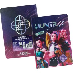 K-Pop Demon Hunters - notes A5 sa holografskim detaljima