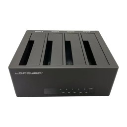 HDD Docking station USB 3.2 4xSSD/HDD LC-DOCK-U3-4B-V2 Beli