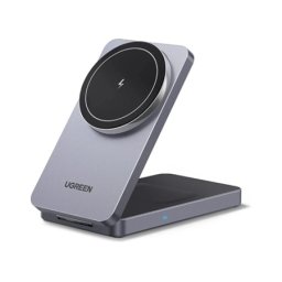Ugreen 2-in-1 Magnetic Wireless Charger W528 (45056) ( 093-0119 )