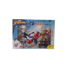 Marvel Spider-Man puzle double face 60pcs Lisciani