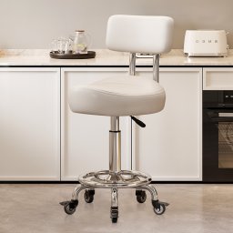 ROTIRAJUĆA STOLICA SA NASLONOM, PODESIVA, ZA SALON - ORDINACIJU MODERNO 02