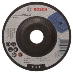 Bosch brusna ploča ispupčena Standard for Metal A 24 P BF 115 x 22.23 x 6.0 mm