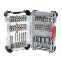 Bosch Extra Hard Screwdriver Bit and Metal HSS Drill Bit Set, Display, 35 pcs, 2607017726