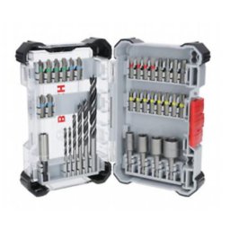Bosch Set Extra Hard nastavaka za odvrtač i PRO Wood burgija za drvo, providna kutija, 35 kom., 260