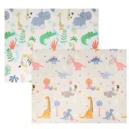 NouNou Sklopiva podloga za igru od XPE pene Dino & Safari 150 x 180