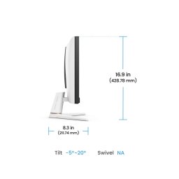 24.5 inča EX251 FHD 1920x1080 IPS 220 Hz HDR10 Gaming beli monitor