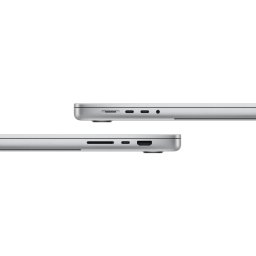 MacBook Pro 16.2 inch M4 Pro 14-core CPU 20-core GPU 48GB 1TB SSD Silver laptop (Z1FP000C6)