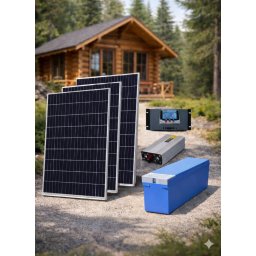 Solarni set, 3 x 200 W