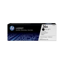 HP Toner 36A Black Dual Pack (CB436AD)