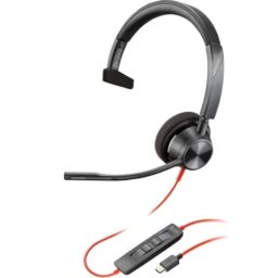 Poly Blackwire 3310 Mono USB-C Headset with USB-C to USB-A Adapter 8X216AA Slušalice sa mikrofonom