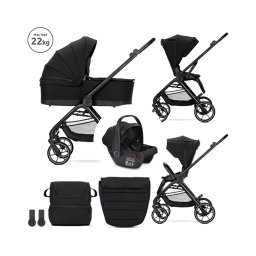 LORELLI KOLICA ZA BEBE VENICE 3U1 (22KG MAX) - BLACK