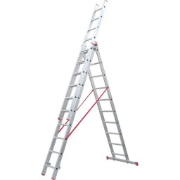Trodelne merdevine MaxMaster 3010, 6,7 m