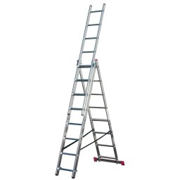 Trodelne merdevine Krause Corda 3x8, 4,5 m