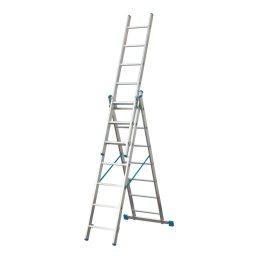 Trodelne aluminijumske merdevine ELKOP 3x7, 4 m