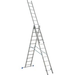 Trodelne aluminijumske merdevine ELKOP 3x11, 6,3 m