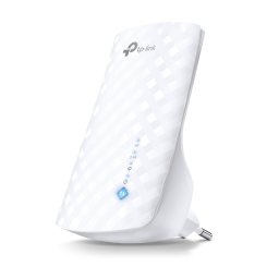 TP LINK AC750 Wi-Fi range extender 433Mbps at 5GHz +300Mbpsat 2,4Ghz 3 interne antene (RE190)