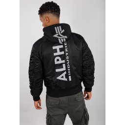 ALPHA INDUSTRIES ZH BPRINT JAKNA BLACK