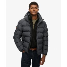 SUPERDRY PUFFER JAKNA EBONY