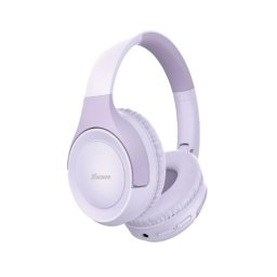 Xwave Bluetooth slušalice stereo sa mikrofonom MX100/v5.3/FM/Aux/microSD LJUBIČASTE