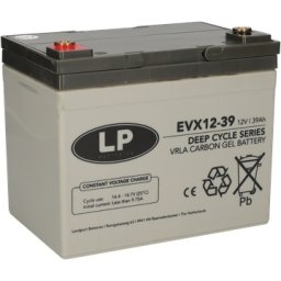 Akumulator stacionarni Landport EVX12039, 12V, 39Ah, carbon