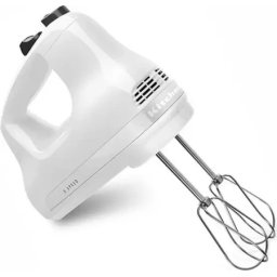 KitchenAid KA5KHM5110EWH Classic Ručni mikser 5 brzina (bela)