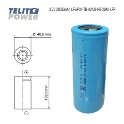Topband 40138-HE A-grade LiFePO4 ćelija 3.2V 20Ah – Visoka struja pražnjenja ( 4936 )