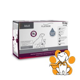 Platinum Dog Adult Lamb 3x5kg, Kompletna Hrana Za Pse Sa Jagnjetinom
