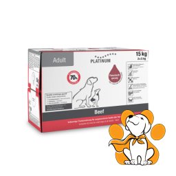 Platinum Dog Adult Beef 3x5kg, Hrana Za Odrasle Pse Sa Govedinom