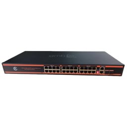 PoE mrežni switch GEMBIRD POE-FS1024PS2, 24 PoE porta