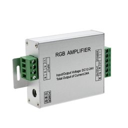 Pojačivač signala za RGB LED trake 12V-24V 24A (288W/576W)