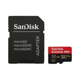 SanDisk Extreme PRO SDSQXCG-032G-GN6MA Micro SD Card 32GB