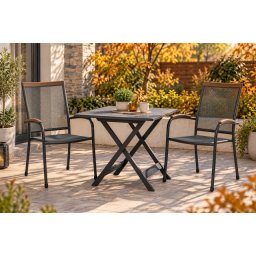Larnik Duo Set - 2 stolice + sto