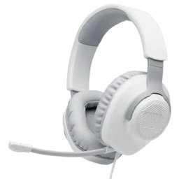 JBL Quantum 100 bela Slušalice sa mikrofonom