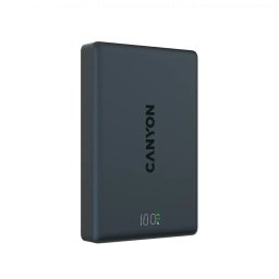 CANYON magnetic power bank OnPower 511 PD20W 10000mAh Aluminium Interstellar Black