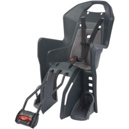 Polisport korpa za dete koolah zadnja na ram 29" dark grey-silver ( KRP-8631400021 )