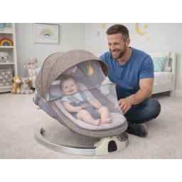 Marsi muzička ljihalica za bebe 603 bež