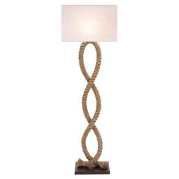 Podna lampa bež kanap 1xE27 M51