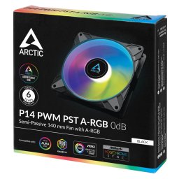 COL CAS Arctic P14 PWM PST ARGB (black)