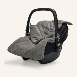 Jollein Footmuff za auto sedište - topla dunjica za bebe 0+ Stone Grey