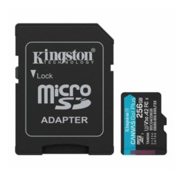Kingston Micro SD 256B Canvas Go Plus SDCG4/256GB +adapter