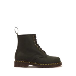 DR. MARTENS 1460 CIZME GREEN CRAZY HORSE