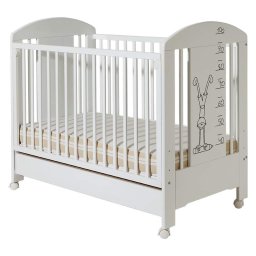 Bambino Lolek drveni krevetac za bebe