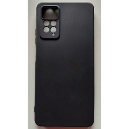TPU maska PUDDING za Xiaomi Redmi Note 11 Pro 5G i 4G 2022 (6.67") crna