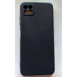 TPU maska Pudding za SM-A226B, Galaxy A22 5G 2022 (6.6") crna