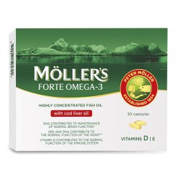 Mollers FORTE Omega-3 30 kapsula