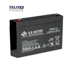 6V 9Ah HR9-6 BB Battery terminal T2 ( 4298 )