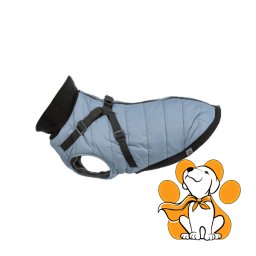 Trixie Pontis S 36cm, Siva Jakna Za Pse Sa Amom i Mekom Postavom
