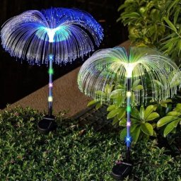 Solarna baštenska lampa "meduza" 2 kom.