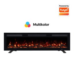 PROSTO smart el. 50" 3u1 multikolor s. kamin 1800W